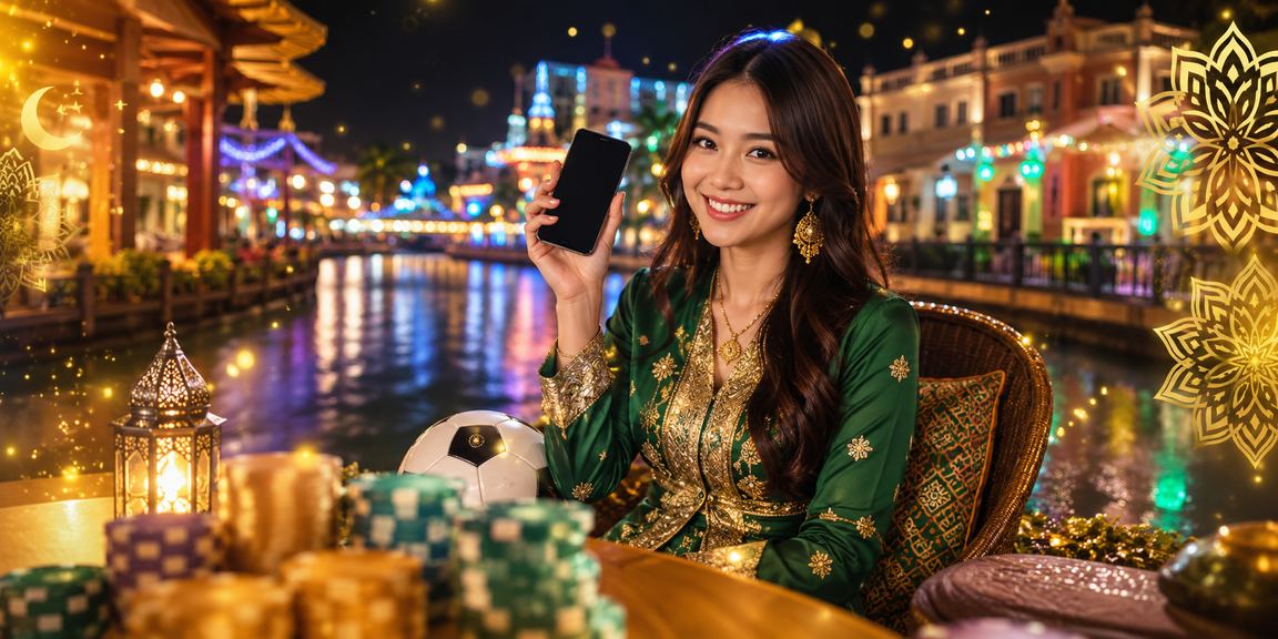 Players from Melaka enjoying football betting during the festive season on the 1680 platform